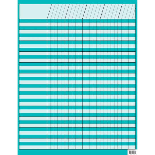 Creative Teaching Press&#xAE; Turquoise Incentive Chart, Pack of 10